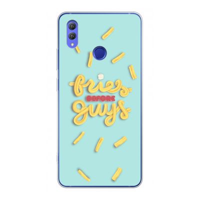Always fries: Honor Note 10 Transparant Hoesje