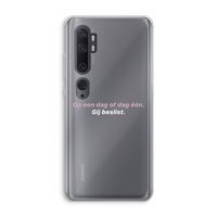gij beslist: Xiaomi Mi Note 10 Transparant Hoesje