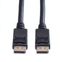 VALUE DisplayPort Cable, DP-DP, LSOH, M/M, zwart, 1,5 m - thumbnail