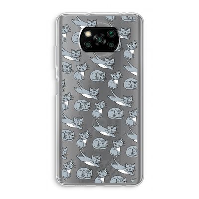 Poezen: Xiaomi Poco X3 Pro Transparant Hoesje