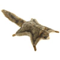 Levensechte Hansa pluche vliegende eekhoorn knuffel 21 cm - thumbnail