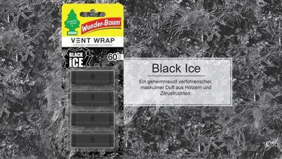Wunder-Baum Air freshener vent black vent wrap