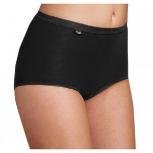 Zwarte Sloggi basic maxi dames slip
