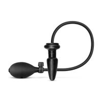 Opblaasbare Anaal Plug - Zwart