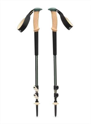 Trekkingstokken BLACK DIAMOND Trail Cork Trekking Poles laurel green