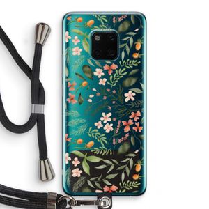 Sweet little flowers: Huawei Mate 20 Pro Transparant Hoesje met koord