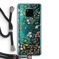 Sweet little flowers: Huawei Mate 20 Pro Transparant Hoesje met koord