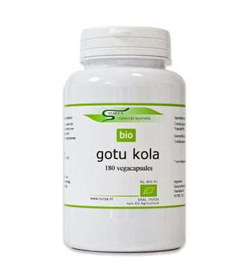 Surya Gotu kola centella asiatic bio (180 caps)
