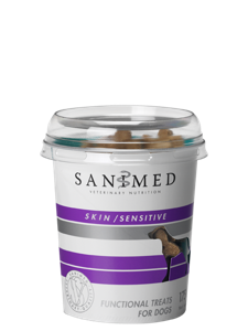 Sanimed Skin/Sensitive Treats hondensnacks 175 gram