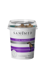 Sanimed Skin/Sensitive Treats hondensnacks 175 gram