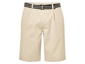LIVERGY Korte heren broek (Beige, L)