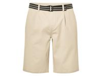 LIVERGY Korte heren broek (Beige, M)