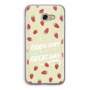 Don’t forget to have a great day: Samsung Galaxy A5 (2017) Transparant Hoesje