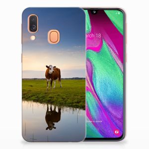 Samsung Galaxy A40 TPU Hoesje Koe