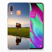 Samsung Galaxy A40 TPU Hoesje Koe