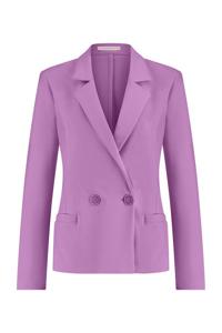 Studio Anneloes Cally Bonded Blazer 09947 Blazers 4600 Lila Pink