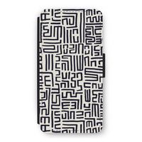 Moroccan Print: iPhone 12 Pro Flip Hoesje