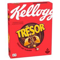 Kellogg's Tresor Chocolade Hazelnotensmaak ontbijtgranen 410g bij Jumbo