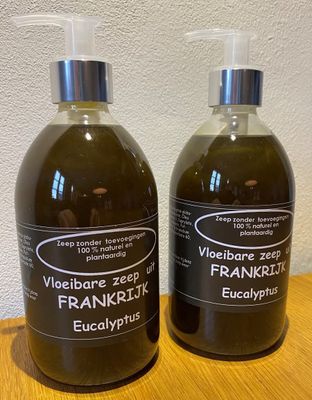 Vloeibare zeep pompje Black Eucalyptus