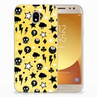 Silicone Back Case Samsung Galaxy J5 2017 Punk Geel