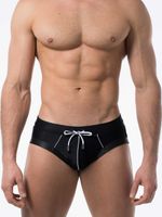 PUMP! - Water Brief - Black - Multi, Maat:M