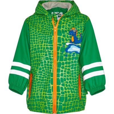 Playshoes regenjas Dino Groen-80