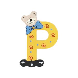 Playshoes houten letter P Maat