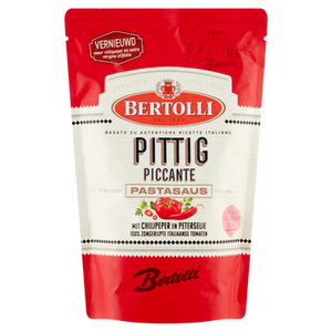 Bertolli Pittig Pastasaus 460g bij Jumbo