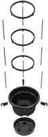 Elho green basics tomatenpot 33 cm living black - thumbnail