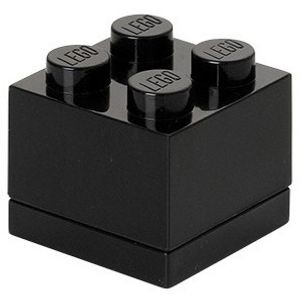 Mini opbergbox Brick 4 zwart (4011)