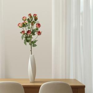 Kunst Trosrozentak 70 cm roze