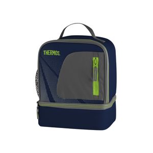 Thermos lunch koeltas blauw 19 x 23 cm 5 liter