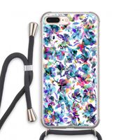 Hibiscus Flowers: iPhone 8 Plus Transparant Hoesje met koord Hibiscus Flowers: iPhone 8 Plus Transparant Hoesje met koord