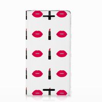 Nokia 2.1 2018 Hoesje met Magneet Lipstick Kiss