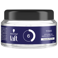 Taft Power gel titane pot 250 Milliliter