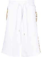 Versace Jeans Couture short à imprimé baroque - Blanc