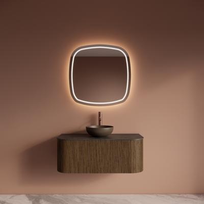 Badkamermeubelset Gliss Design Alluro 100 cm Castle Brown