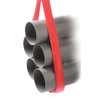 Delta Rondstrop | volgens EN 1492-2 | rood | 5 ton | 70 mm | 5 m - CO.RS.050005 CO.RS.050005