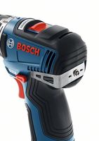 Bosch GSR 12V-35 FC 1750 RPM Zonder sleutel 590 g Zwart, Blauw, Rood - thumbnail