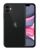 Apple iPhone 11 15,5 cm (6.1") Dual SIM iOS 13 4G 128 GB Zwart - thumbnail