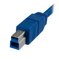 StarTech.com 1 m SuperSpeed USB 3.0-kabel A-naar-B M/M - thumbnail