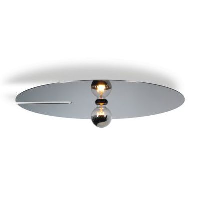 Wever Ducre Mirro 3.0 Wandlamp - Zwart - Chroom
