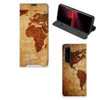 Sony Xperia 1 III | Book Cover | Wereldkaart