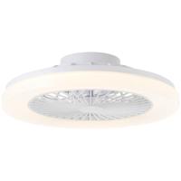 Brilliant PlafondventilatorSiano met lamp - wit - G80925/05 Brilliant PlafondventilatorSiano met lamp - wit - G80925/05