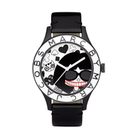 Horlogeband Marc by Marc Jacobs MBM1148 Leder Zwart 18mm