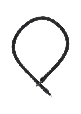 Abus ach ivy 6ks/130 zwart - insteekketting
