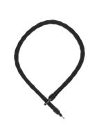 Abus ach ivy 6ks/130 zwart - insteekketting