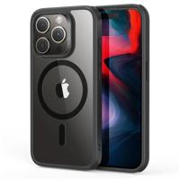 iPhone 15 Pro Max Classic Hybrid Case (HaloLock) - Clear Black - thumbnail