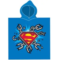Superman poncho 55 x 110 cm - thumbnail