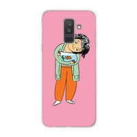 Visknuffel: Samsung Galaxy A6 Plus (2018) Transparant Hoesje